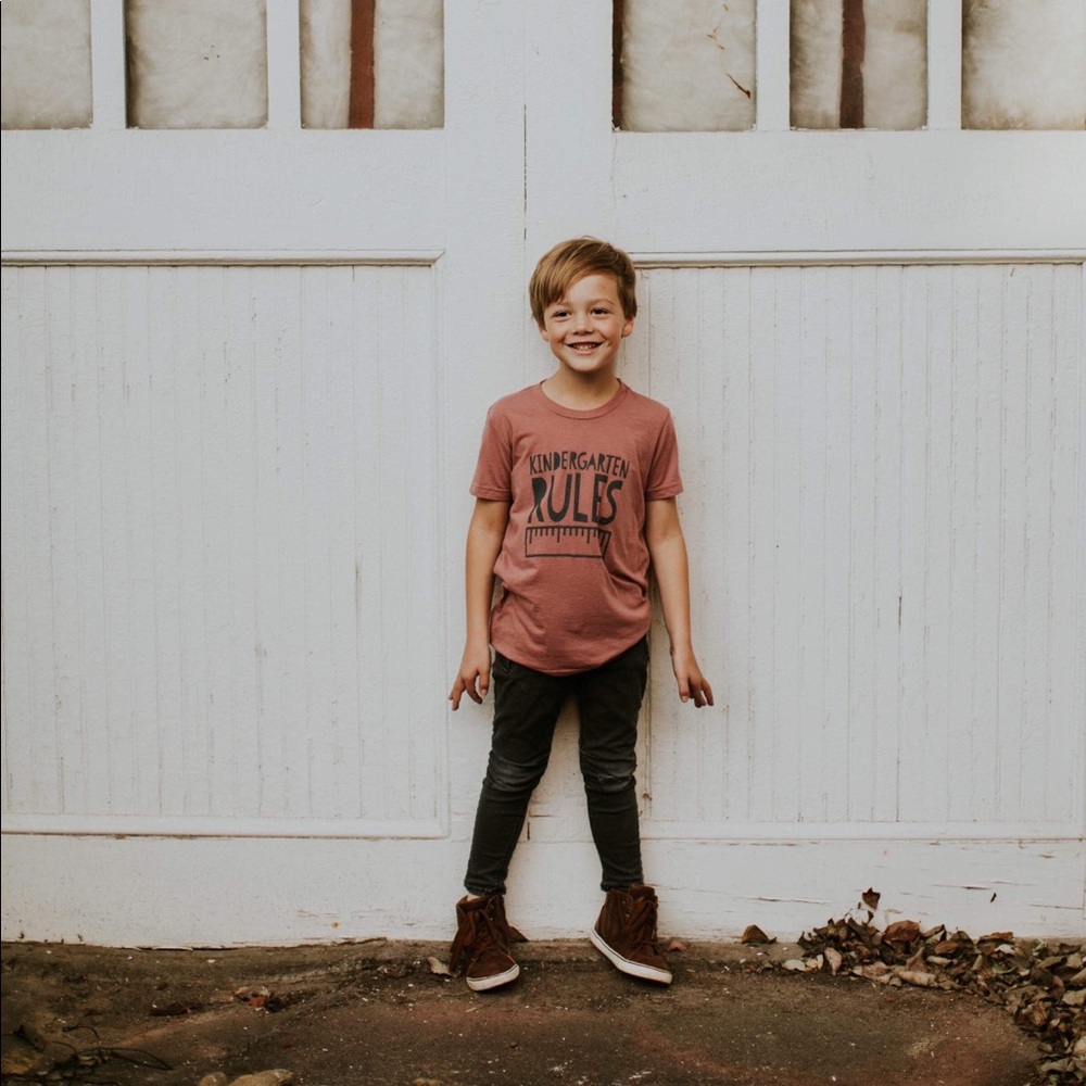 KINDERGARTEN RULES T-shirt